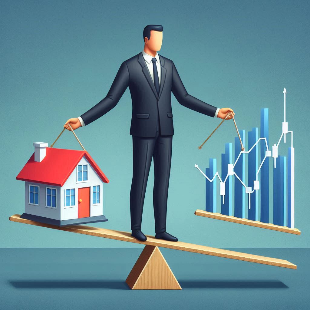 real estate vs stock market